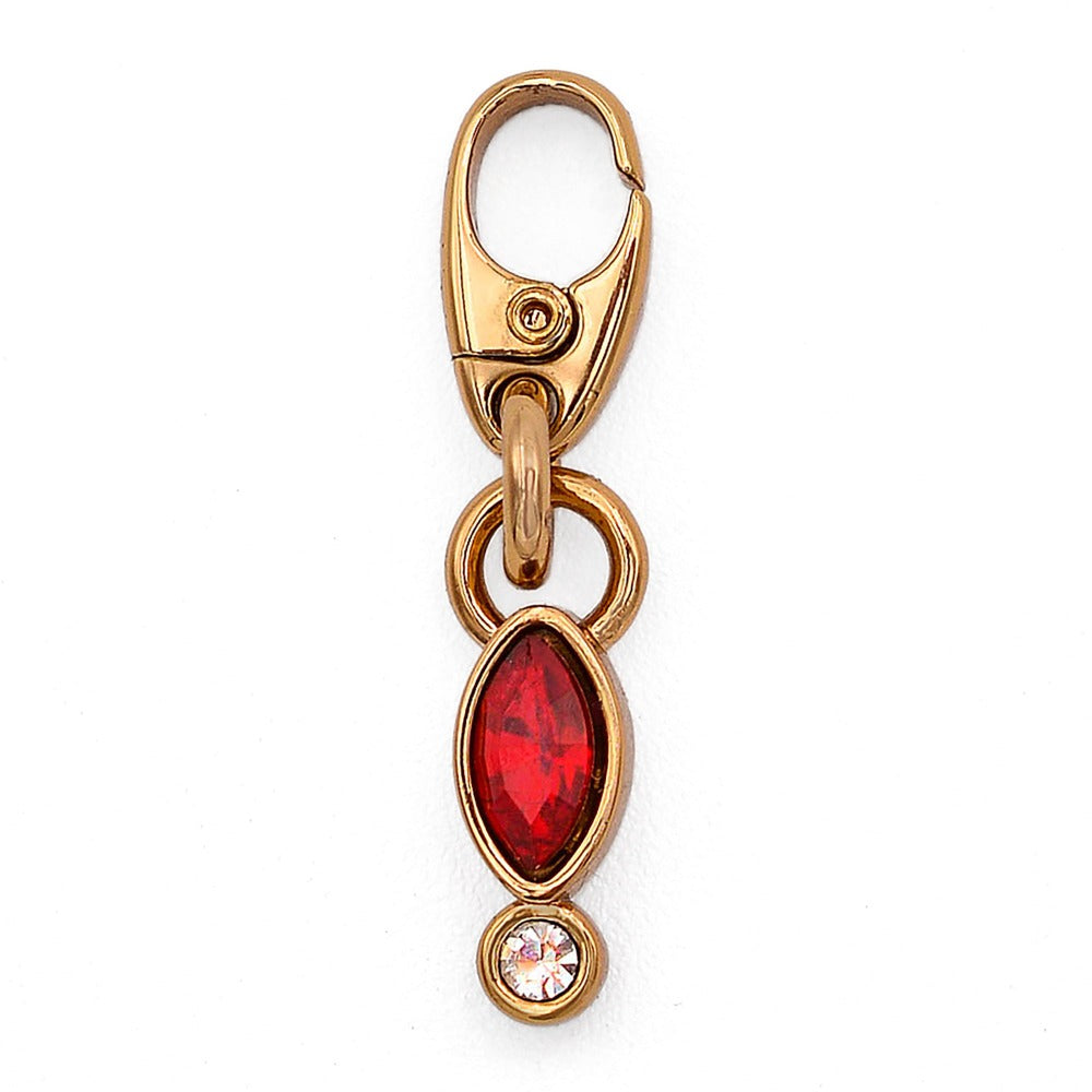 Lucky Charm January Garnet Birthstone - LUCK & ZODIAC